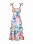 Vestito Balze Midi