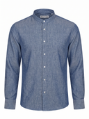 Camicia Collo Coreano Scollo A V