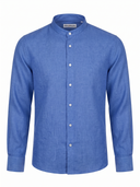 Camicia Collo Coreano Scollo A V
