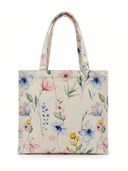 Borsa Tela di Lino Stampata