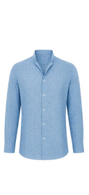 Camicia Collo Coreano Scollo A V