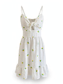 Vestito Corto Fiocchetto