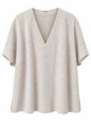 Poncho Scollo a V Manica Kimono