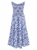 Asymmetrical Dress with Halter Neck