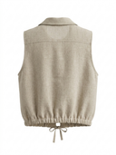 Blusa Giro Manica c/taschino