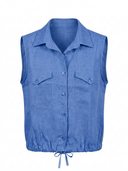 Blusa Giro Manica c/taschino