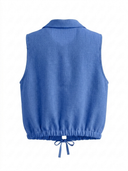 Blusa Giro Manica c/taschino
