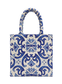 Borsa Tela di Lino Stampata