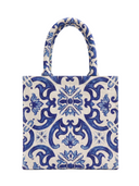 Borsa Tela di Lino Stampata