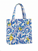 Borsa Tela di Lino Stampata