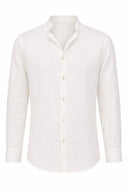 Camicia Collo Coreano Scollo A V