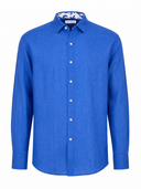 Camicia Collo E Polsi A Contrasto
