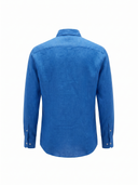 Camicia Collo E Polsi A Contrasto