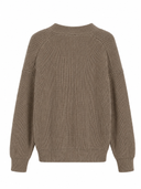 Cashmere Blend Button-Up Cardigan