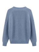 Cashmere Blend Button-Up Cardigan