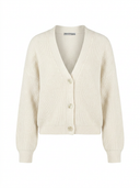 Cashmere Blend Button-Up Cardigan