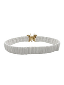 Women's Elastic Belt with Butterfly Buckle
