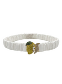 Cintura Donna Elastica fibbia Limone