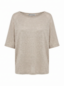Knitted Linen Egg Poncho
