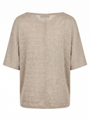 Knitted Linen Egg Poncho