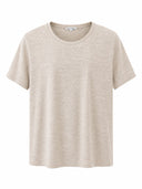 T-Shirt lino a Maglia