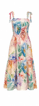 Vestito Balze Midi