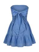 Vestito Legato dietro c/minigonna