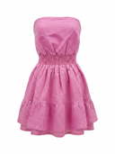 Vestito Legato dietro c/minigonna